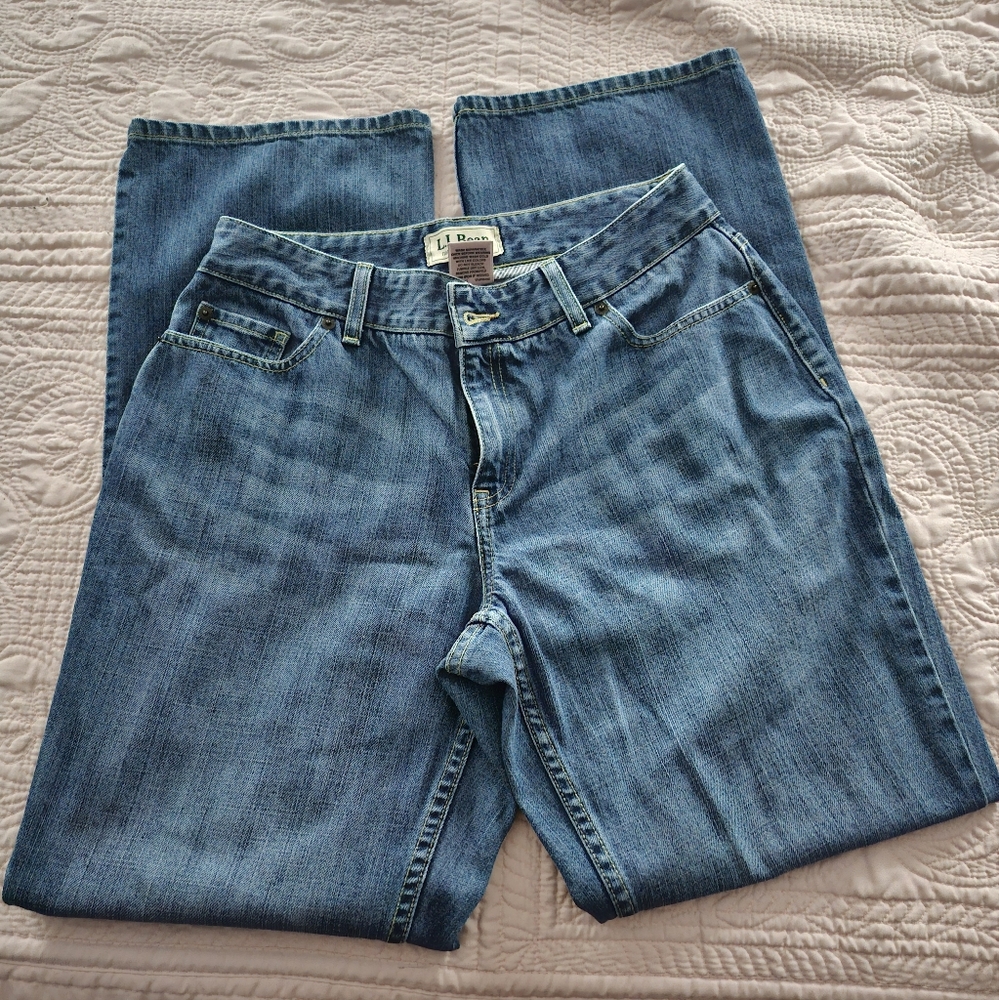 L.L.Bean, Favorite Fit/Curvy Jeans Size 10